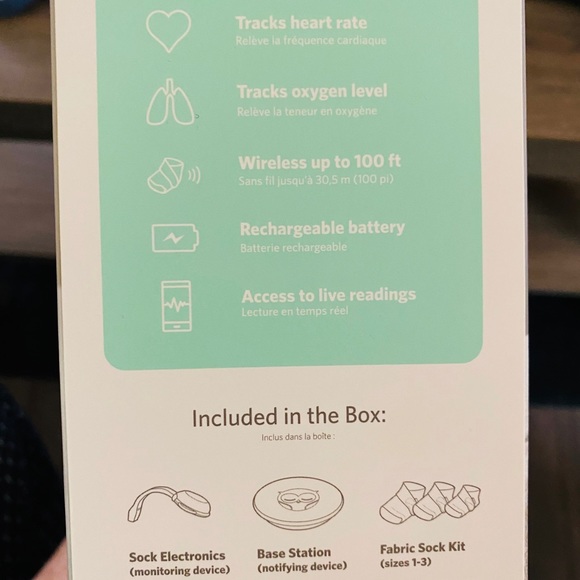 SOLD Owlet Smart Sock 2 - Picture 6 of 8